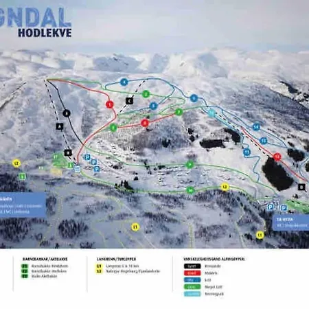 Сasa de vacaciones Fjelltun Sogndal